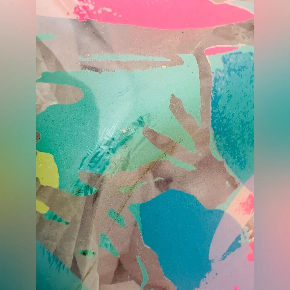 LILY PULITZER Multicolor Plastic Tote Bag - Picture 8 of 13